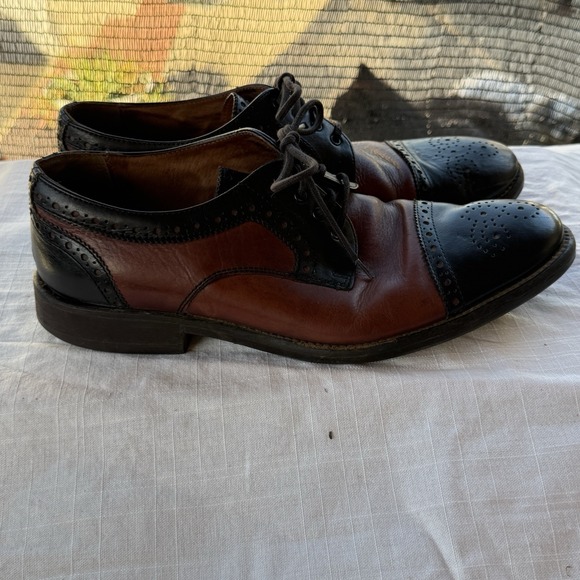 Johnston Murphy J&M 1850 Wingtip Oxford Leather Size 10M Model 20-3680 main image 8